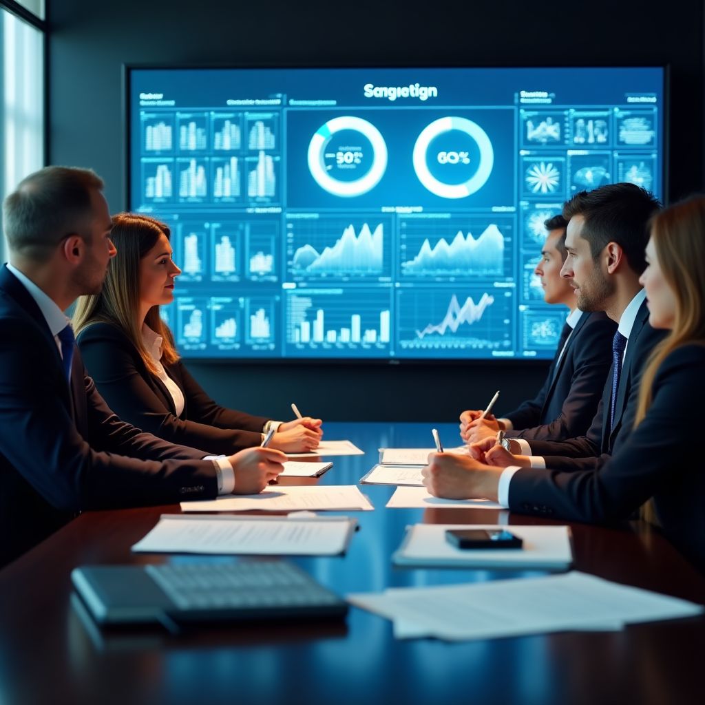 Reunión estratégica con clientes